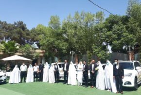 دومین مراسم ازدواج آسان در باقرشهر برگزار شد