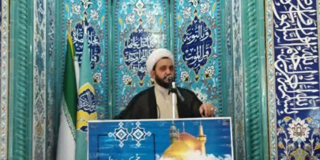 حجت الاسلام والمسلین استیری امام جمعه محترم نیم ور:تفکر راهبردی آمریکایی ها برای امتیاز گیری ازایران،استفاده از ابزار تحریم بوده است