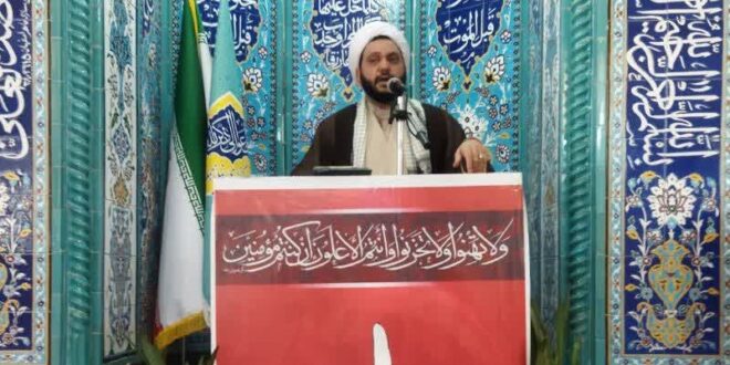 حجت الاسلام والمسلین استیری امام جمعه محترم نیم ور:باسرنگونی  6 فروندجنگنده f35 توسط فرزندان غیور ایران اسلامی، هیمنه آمریکا و اسرائیل شکسته شد