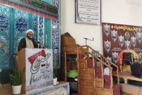 حجت الاسلام والمسلین استیری امام جمعه محترم نیم ور:دنیائی که برای حقوق حیوانات کمپین راه می اندازند، برای کودکان گرسنه و تشنه که در حال جان دادن هستند سکوت مرگ بار به خود میگیرند