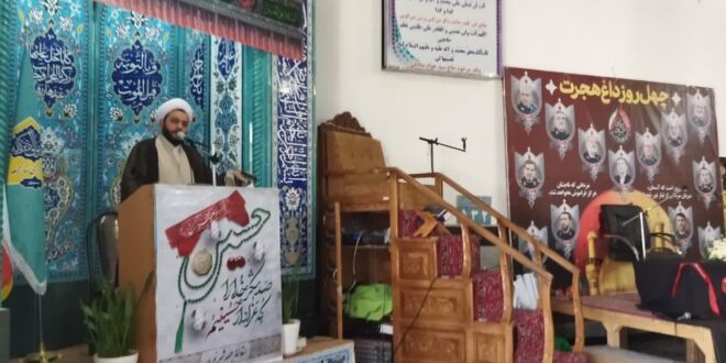 حجت الاسلام والمسلین استیری امام جمعه محترم نیم ور:دنیائی که برای حقوق حیوانات کمپین راه می اندازند، برای کودکان گرسنه و تشنه که در حال جان دادن هستند سکوت مرگ بار به خود میگیرند