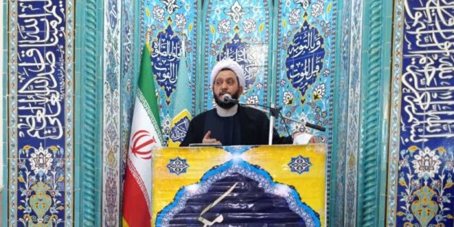 حجت الاسلام والمسلین استیری امام جمعه محترم نیم ور: درمقابله باهجمه همه جانبه دشمنان علیه انقلاب زبان عمار گونه ایت الله مصباح و قدرت دست سردار سلیمانی  بسیار مؤثر بود