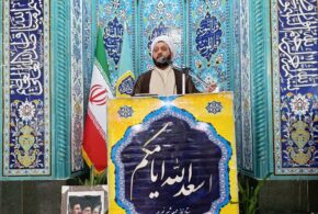 حجت الاسلام والمسلین استیری امام جمعه محترم نیم ور:تجربه نشان داده تنها راه به زانو درآوردن دشمن، مقاومت است؛ نه سازش است نه مذاکره